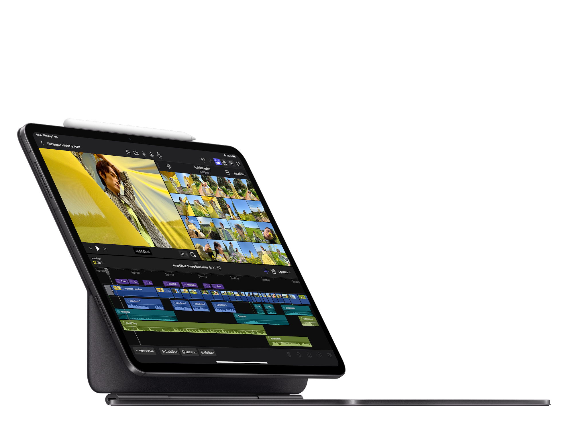 Apple iPad Pro (M4), 28 cm: Ultra Retina XDR Display, 256GB, 12MP Landscape  Front Camera/12MP Rear Camera, LiDAR Scanner, Wi-Fi 6E, Face ID, All Day  Battery, Standard Glass, Silver : Amazon.de: Computer
