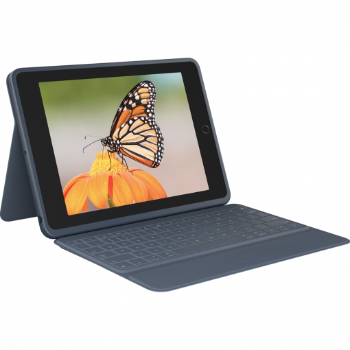 Logitech Rugged Combo 3 für iPad (7., 8. & 9. Generation) blau