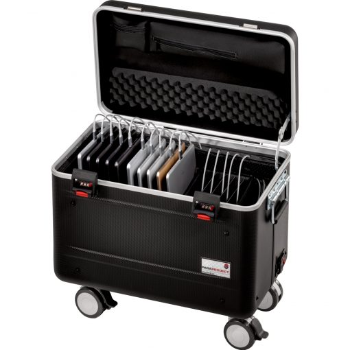 PARAPROJECT® Micro Case TC15 TwinCharge only - schwarz - inkl. Kabel