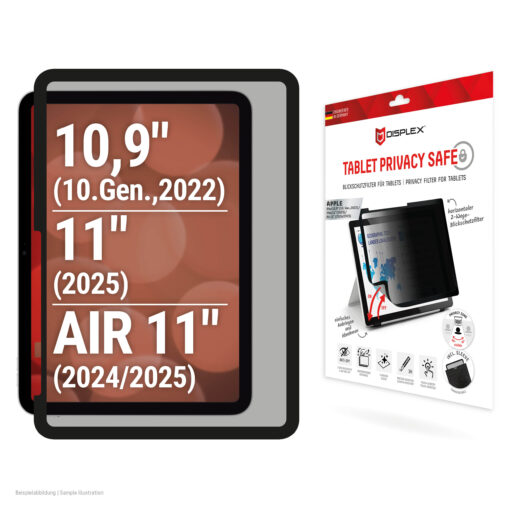 Displex Tablet Privacy Safe Blickschutzfilter