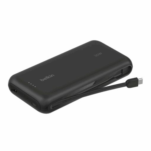 Belkin BoostCharge Powerbank 20K mit integriertem Kabel