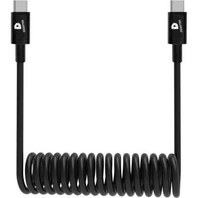DEQSTER Ladekabel Spiralform